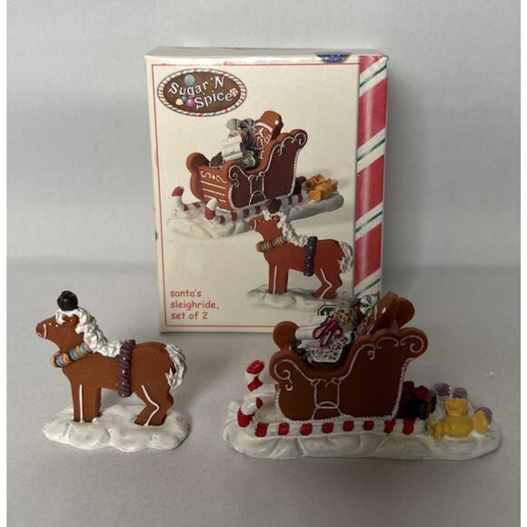 Lemax Multicolor Santa's Sleighride Christmas Village 2.28 in. - Picture 3 of 5